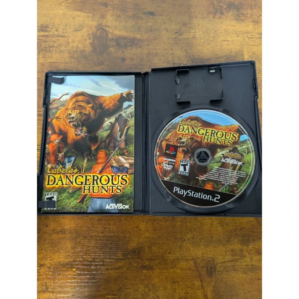 Cabela's Dangerous Hunts 2009 (Playstation 2, 2008) w/‎ Manual CIB | Tested